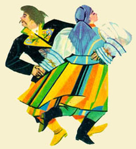 Poland's Five National Dances - Łowiczanka
